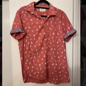 Denim & Flower button down shirt.